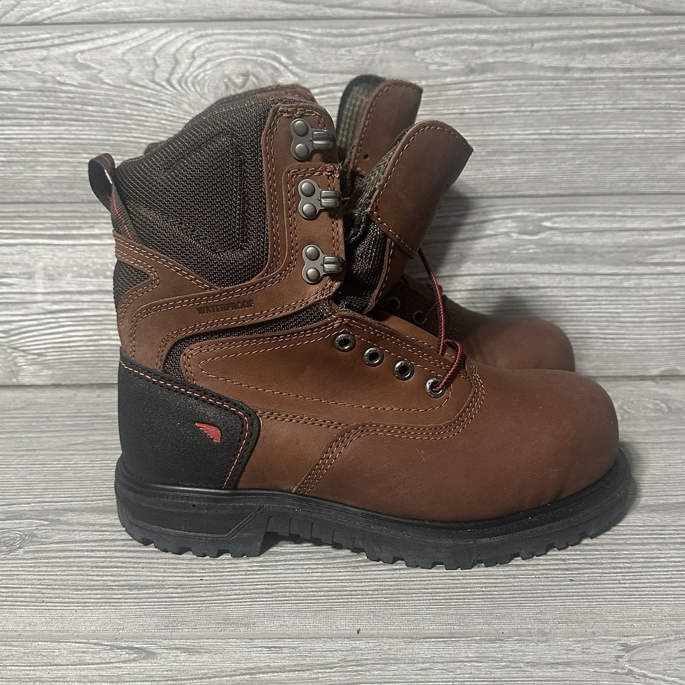 Red Wing 3554 BRNR XP Safety Toe Work Boots Womens 6 D ASTM‎ CSA Standards READ